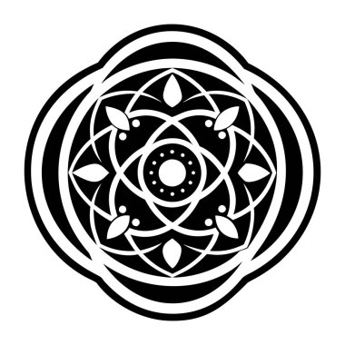 Kabartma biçiminde kozmik nebula desen simgesi