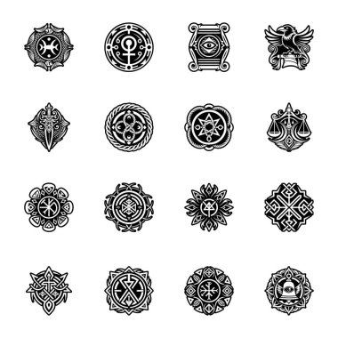 Kelt düğümü, eski tasarım elementleri