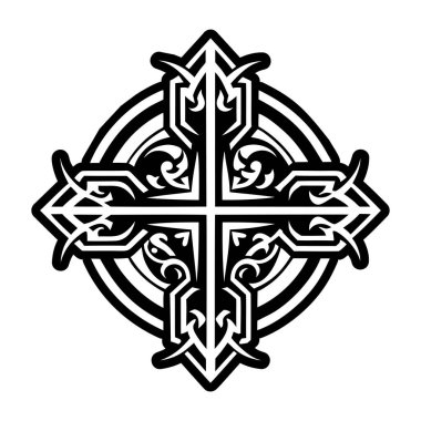 Kabartma biçiminde çapraz sembol simgesi