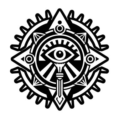 Kabartma biçiminde öngörü simgesi