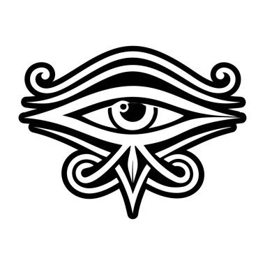 Horus dövme simgesi biçiminde