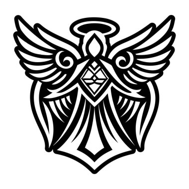 Koruyucu melek sembolünün sembolü.