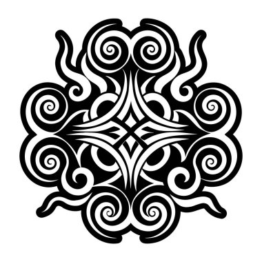 Katı biçimde gizemli duman simgesi simgesi