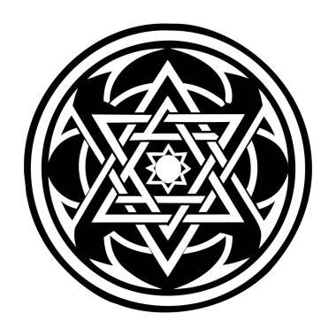 Süleyman simgesi simgesini katı biçimde mühürle