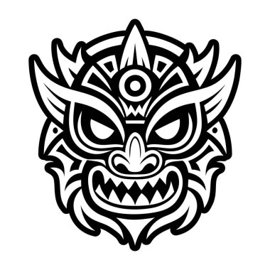 Ruh maskesi simgesi tam biçimli