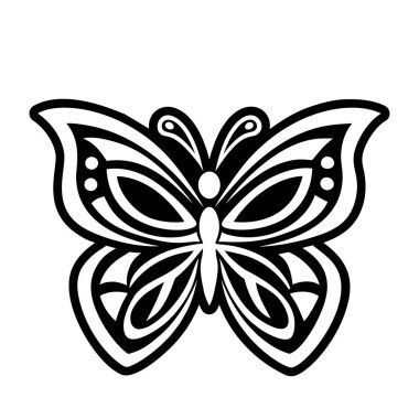 Kelebek sembolünün katı bir simgesi