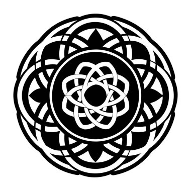 Kutsal çember sembolünün katı biçim simgesi