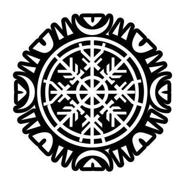 Rune dövme motifi, glyph biçim simgesi