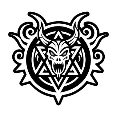 İblis mührünün sembolü.