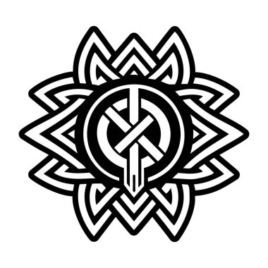 Yıkım dövme simgesi tam biçiminde