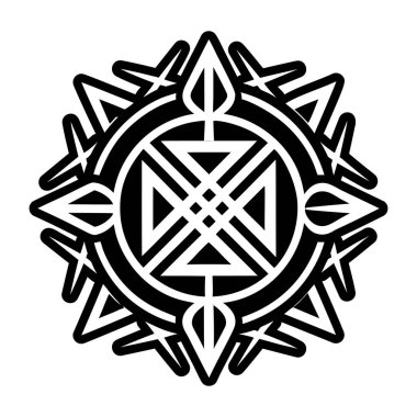 Boşluk dövmesinin katı bir simgesi