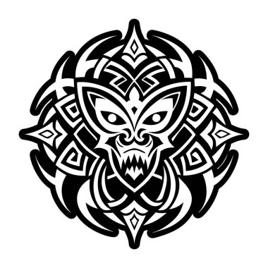 Kötü dövme simgesi tam biçiminde