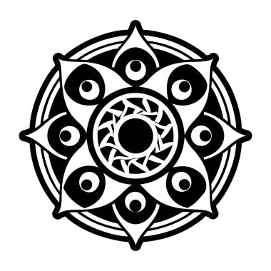 Kabartma biçiminde ruh bağlayıcı simge