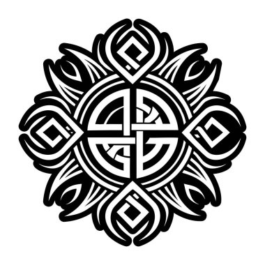 Ruhani rün sembolünün bir simgesi.