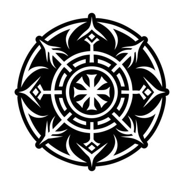 Cadılık simgesi simgesi biçiminde