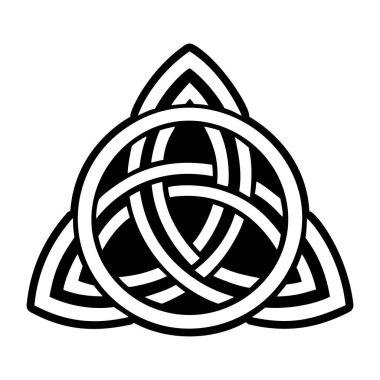 Kelt Üçlemesi sembolünün katı bir biçim simgesi