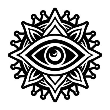 Kem göz sembolünün bir sembolü.