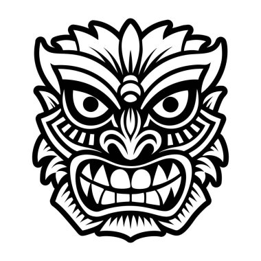 Kabile maskesi simgesi tam biçiminde