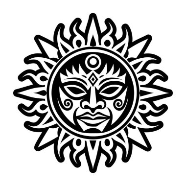 Kabile güneş sembolünün katı bir simgesi.
