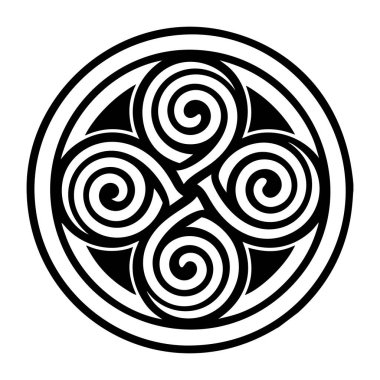 Üç yüzlü sembolün bir simgesi.