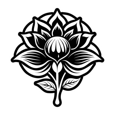 Solan çiçek sembolünün bir simgesi.