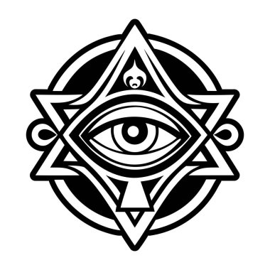 Horus göz simgesi tam biçimli