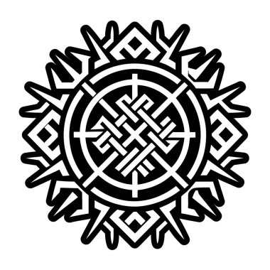 İskandinav runik simgeleri katı biçimde simgeleşir