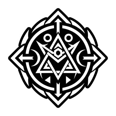 Odin rünleri simgesi biçiminde simge