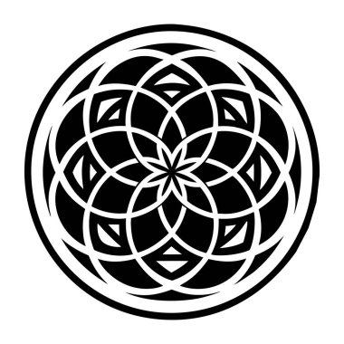 Tohum yaşam simgesi simgesi tam biçimi