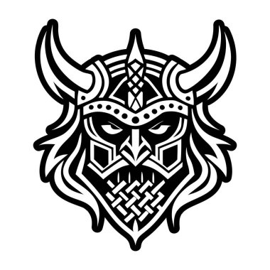 Viking savaşçısı sembolünün sembolü.