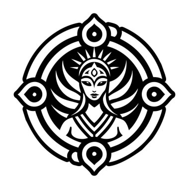 kabile dövmesi simgesi, taslak biçimi