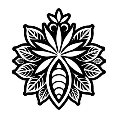 Kabile Cassava dövme simgesi.