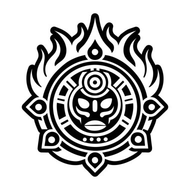 Kutsal ateş sembolü, sembol şekli