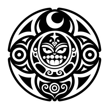 Taino ay tanrısı, kabartma dövme simgesi