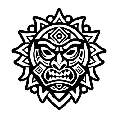 Bir kabile tanrısının sembolü.