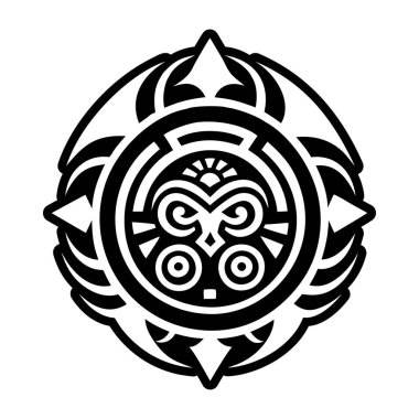 taino sanatını tasvir eden bir kabartma biçimi simgesi