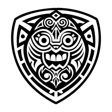 Kalkan taino sembolü, kabartma biçimi simgesi