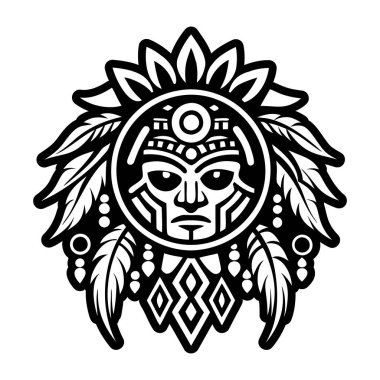 Taino ruh rehberi, kabartma tarzı simge