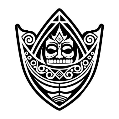 Taino kano dövme simgesi.