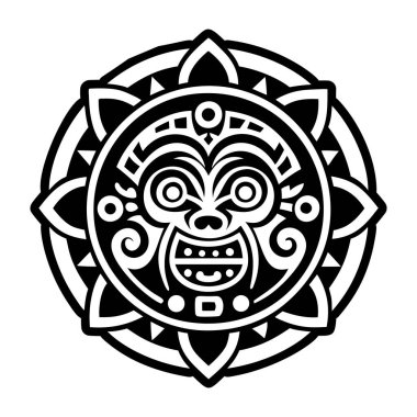 taino tanrısı maskelerinin sembolü.