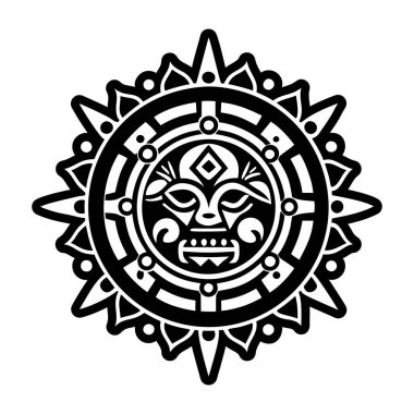 Taino güneş tanrısı, kabartma biçimi simgesi