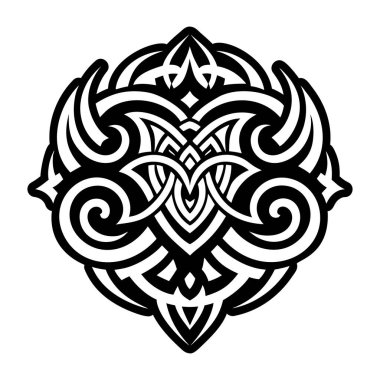 taino kabilesinin sanat eserlerini tasvir eden bir sembol