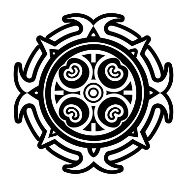 Kabile göç sembolü, kabartma biçimi simgesi