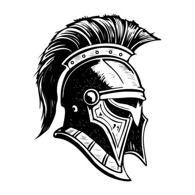 Kasklı savaşçı kafası..