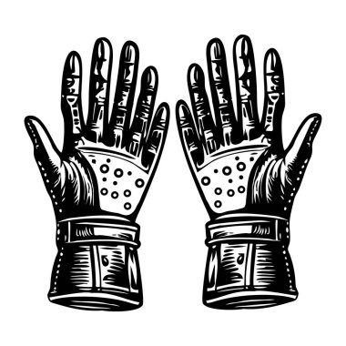 Tüylü maske takan kadın, klasik ikon