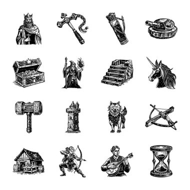 Farklı nesneler ve silahlar..