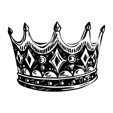 Bir tacın klasik tasviri.