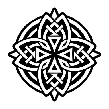 mandala. Süslenmek üzere.