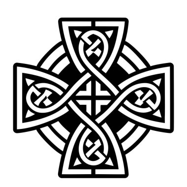 Çapraz Kelt sembolünün katı biçim simgesi