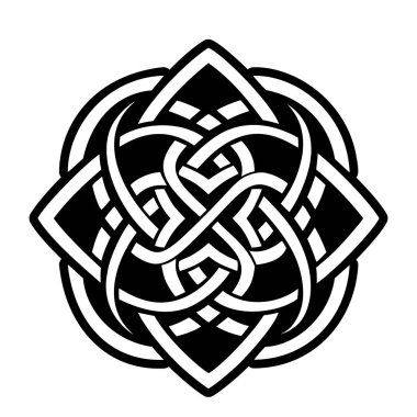 Çift düğüm sembolünün tam biçimli simgesi